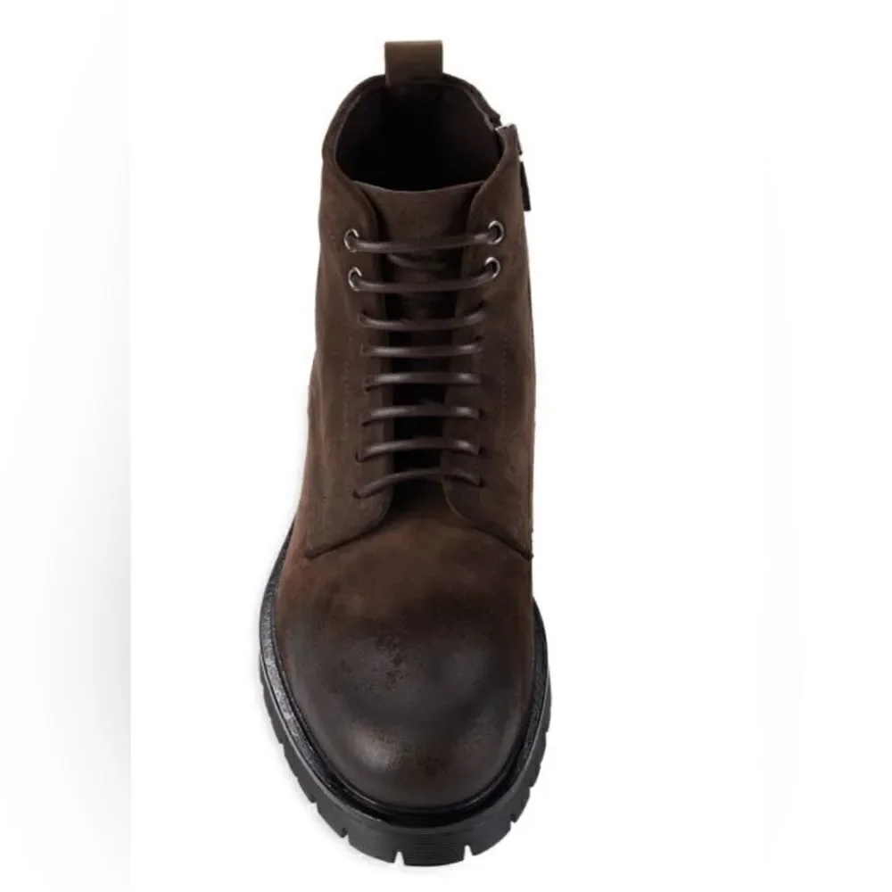 NEW in BOX Good Man Brand - Men’s Modern City Leather Ankle Boots- Brown Size 12